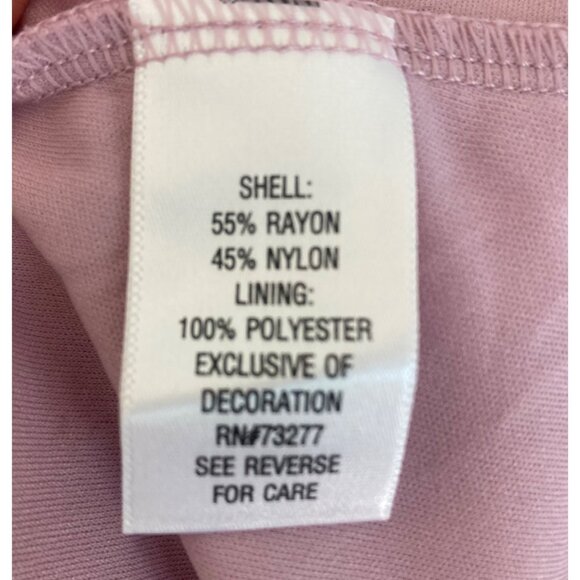 Apt 9 Y2K Lace Babydoll Top Womens Large Pink Short Sleeve Fairy Feminine - Picture 5 of 8